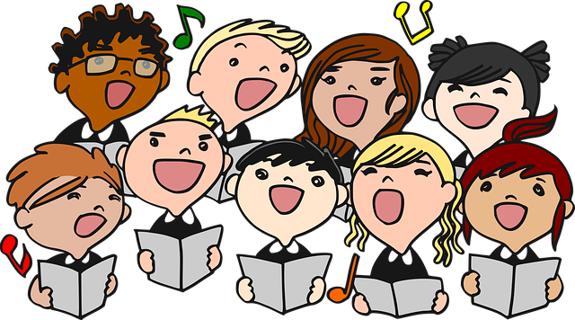 zpívající děti